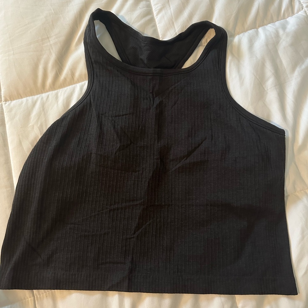 Lululemon Ebb to Street Cropped Racerback Tank Top